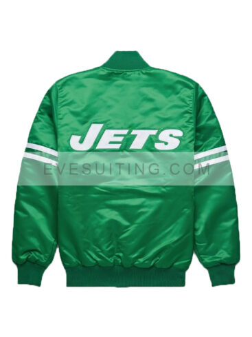 Starter NFL New York Jets Green Varsity Jacket - Recreation
