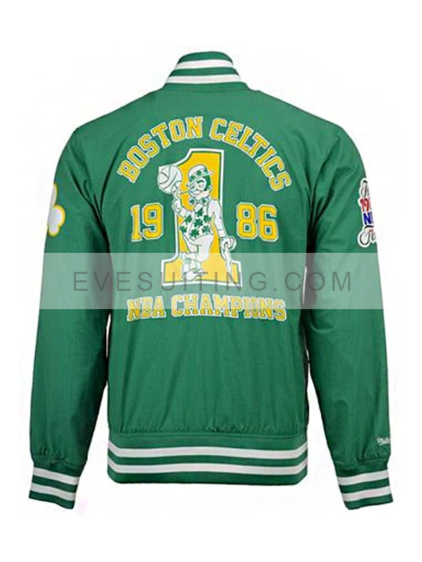Unisex NBA Boston Celtics Warm-Up Bomber Jacket