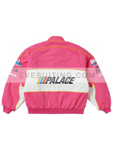 Unisex Palace Fast Pink Bomber Jacket