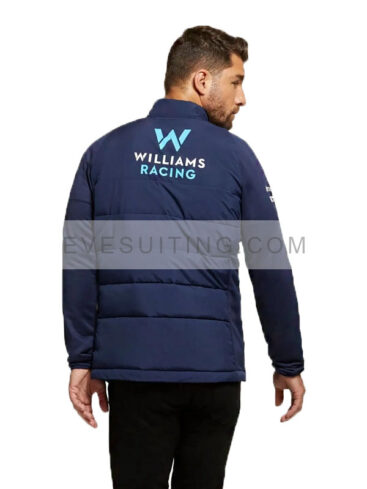 Unisex Thermal Williams F1 Racing 2023 Team Blue Jacket