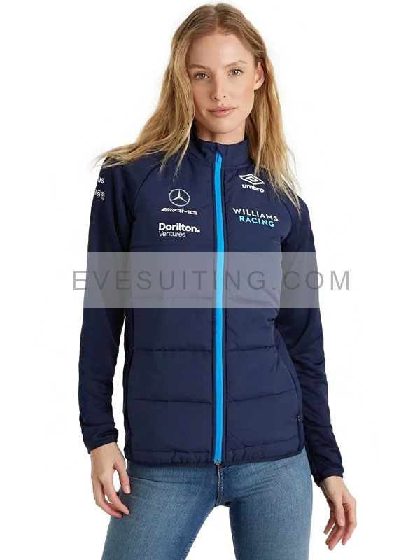 Unisex Thermal Williams F1 Racing Jacket
