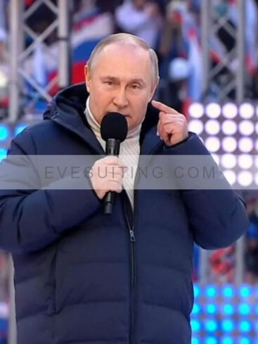 President of Russia Vladimir Putin Puffer Jacket