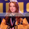 Lindsay Lohan Mean Girls 2024 Varsity Jacket
