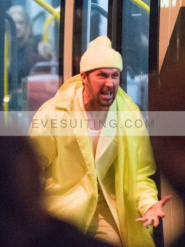 Ryan Gosling Yellow Rain Coat