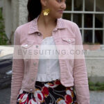 Ayesha Curry Irish Wish 2024 Pink Jacket