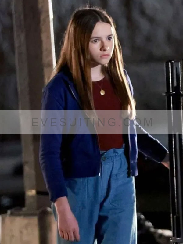 Cailey Fleming Blue Hoodie