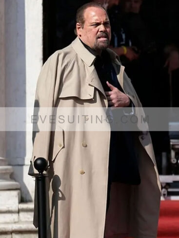 Denton Lift 2024 Vincent D’Onofrio Off-White Trench Wool Coat