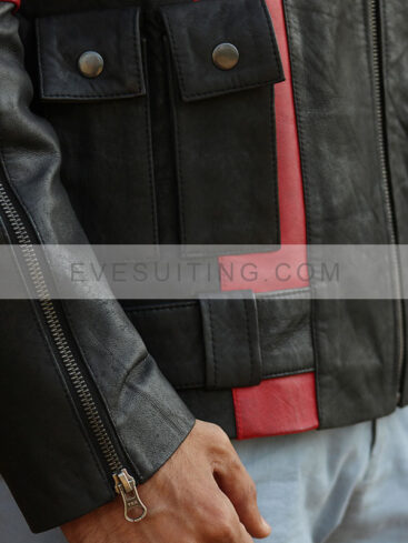 Callum Drift Red One 2024 Leather Jacket