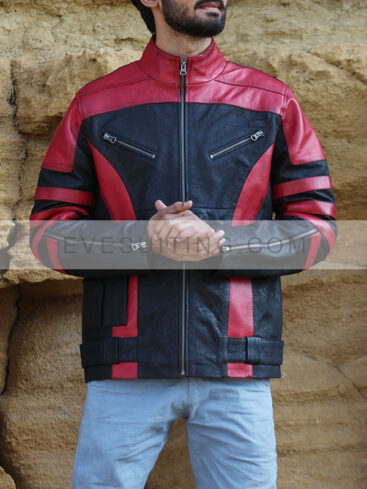 Dwayne Johnson Red One Leather Cosume Jacket