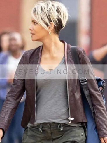 Halle Berry Leather Jacket