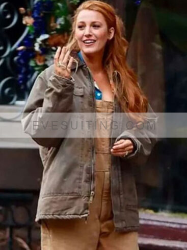 It Ends with Us 2024 Blake Lively Grey Jacket