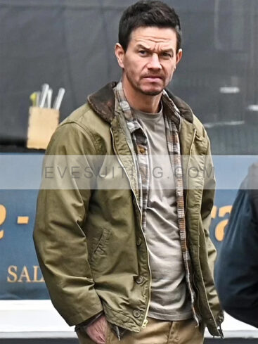 Mark Wahlberg The Union Green Cotton Jacket