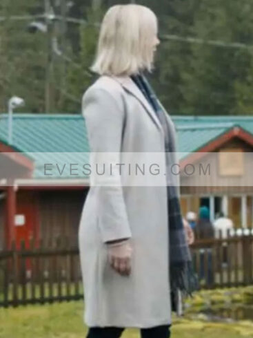 Rebecca Pendergast Tracker 2024 Stefanie von Pfetten Grey Wool Long Coat