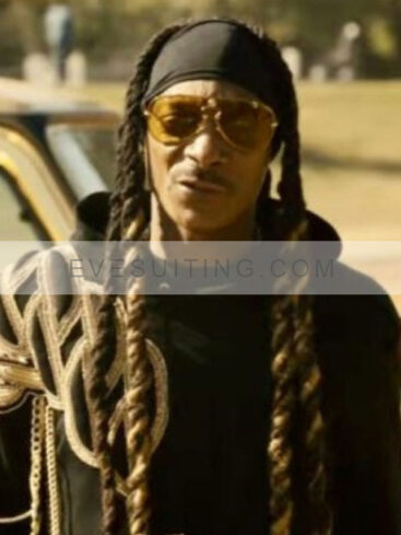 Snoop Dogg Movie The Underdoggs 2024 Jaycen Jenning  Black Fleece Hoodie
