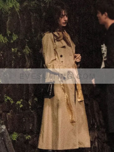Anne Hathaway Trench Coat