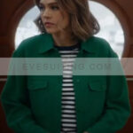 Aimee Teegarden An Easter Bloom 2024 Green Jacket
