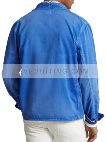 Leo Woodall Blue Jacket
