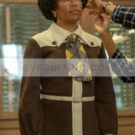 Regina King Shirley 2024 Brown Coat