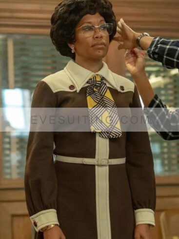 Regina King Shirley 2024 Brown Coat