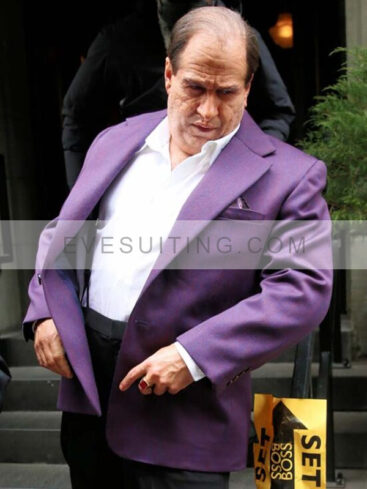 Colin Farrell The Penguin 2024 Purple Blazer