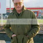 Conan O'Brien Must Go 2024 Green Cotton Jacket