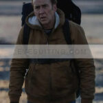 Nicolas Cage Arcadian 2024 Brown Hooded Jacket