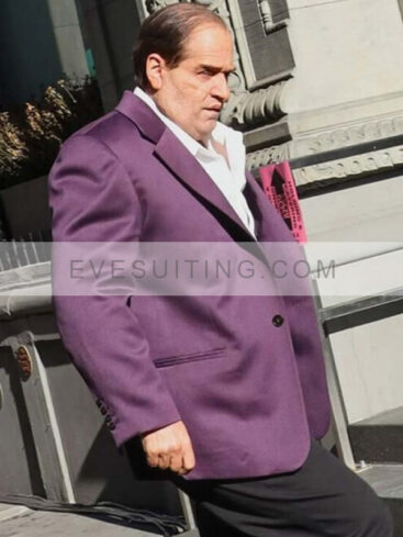 Oswald Cobblepot TV Series The Penguin S01 Colin Farrell Purple Blazer 