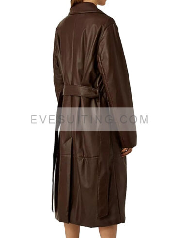 Women's Chocolate Brown Trench Coat