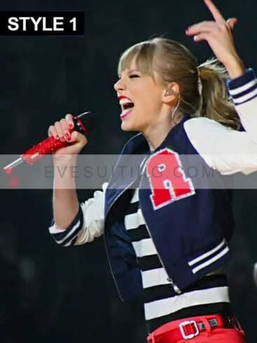 22 Concert R & A Taylor Swift Letterman Varsity Bomber Jacket