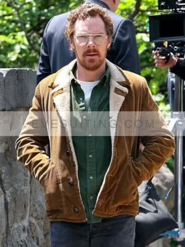 Benedict Cumberbatch Eric 2024 Brown Corduroy Jacket