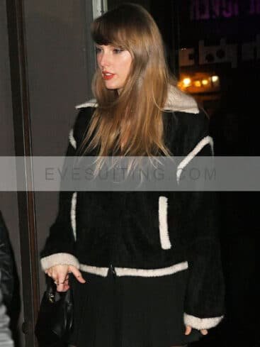 Black Grizzly Taylor Swift Bomber Jacket