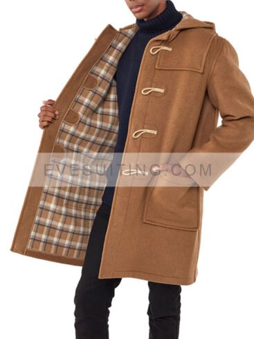 Camel Duffle Wool Coat