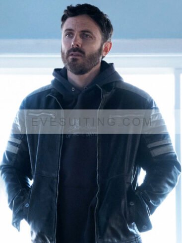 Casey Affleck The Instigators 2024 Leather Jacket