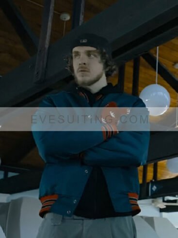 Jack Harlow The Instigators 2024 Blue Varsity Jacket