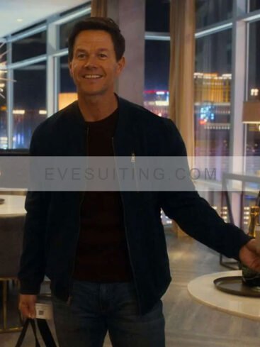 Mark Wahlberg The Family Plan Bomber Jacket