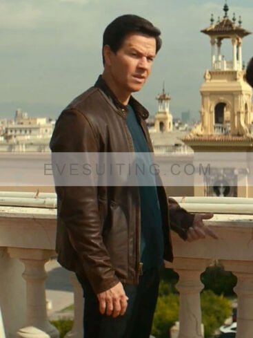 Mark Wahlberg Uncharted Leather Jacket