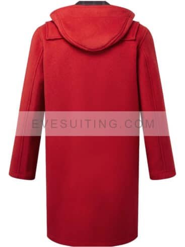 Men's Red Duffle Coat