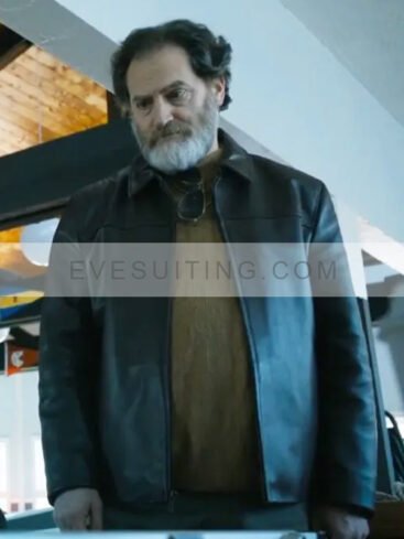 Michael Stuhlbarg Black Leather Jacket