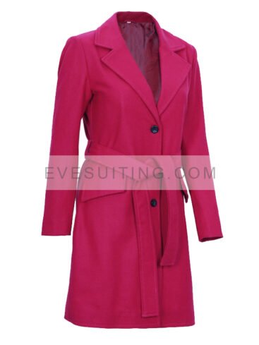 Pink Wrap Coat