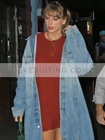 Taylor Swift Blue Denim Coat