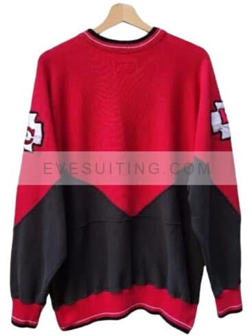 Kansas City Chiefs Taylor Swift Spellout Red And Black Sweatshirt