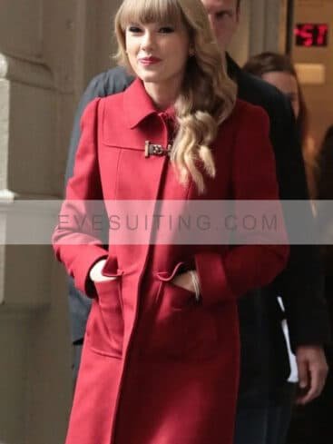 Taylor Swift Red Coat