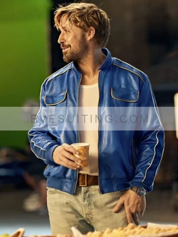 The Chase For Carrera 2023 Ryan Gosling Blue Jacket