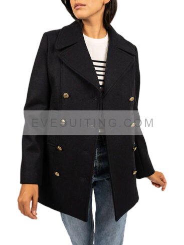 Women's Navy Blue Peacoat