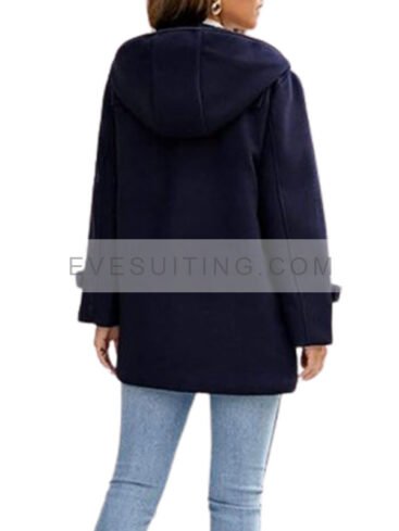 Women's Wool Hooded Coat