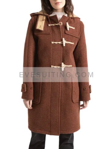 Women's Wool Toggle Coat