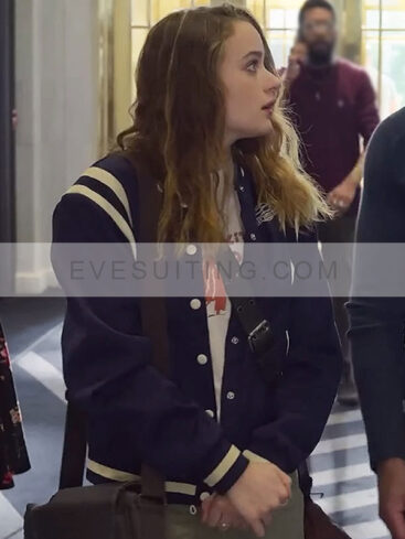 Zara Ford Movie A Family Affair 2024 Joey King Varsity Bomber Jacket