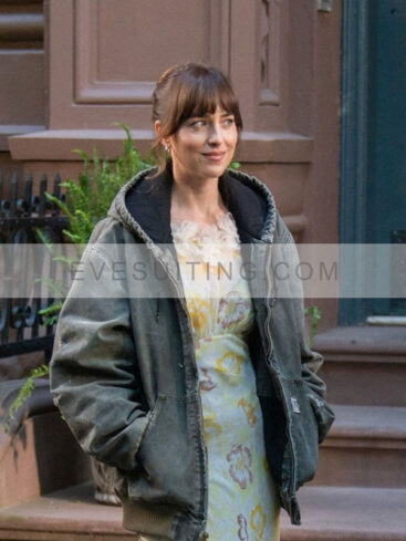 Dakota Johnson Materialists 2024 Hooded Jacket