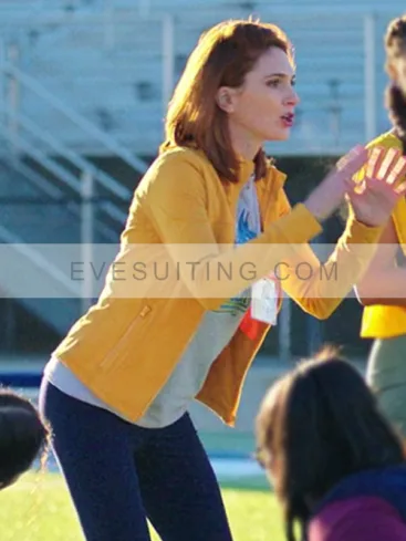 Gwen Sanders TV Series English Teacher 2024 Stephanie Koenig Yellow Jacket