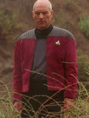 Star Trek Picard The Next Generation Captain Picard Red Jacket